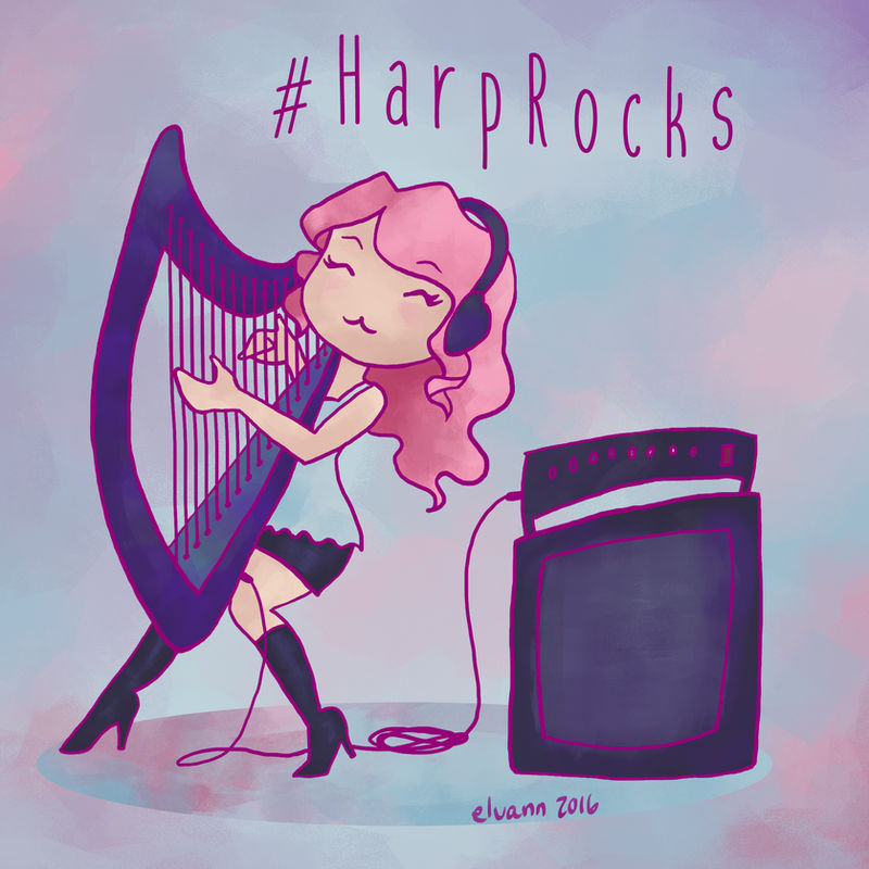 #HarpRocks by Elvann