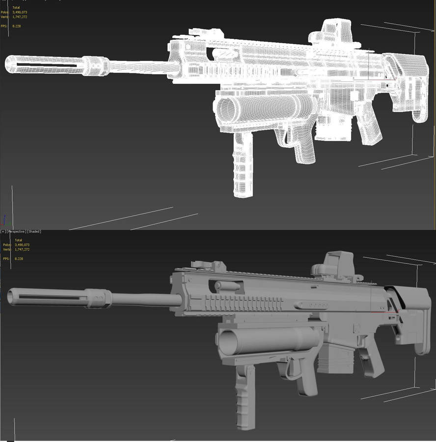 Tank Model By Spyderrock48 Guns Guns Model