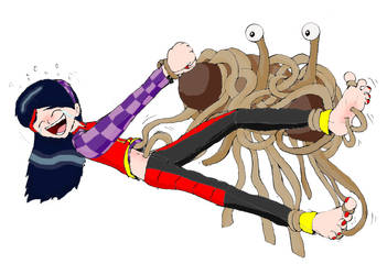 Flying Spaghetti Monster by Shadow-Aspect