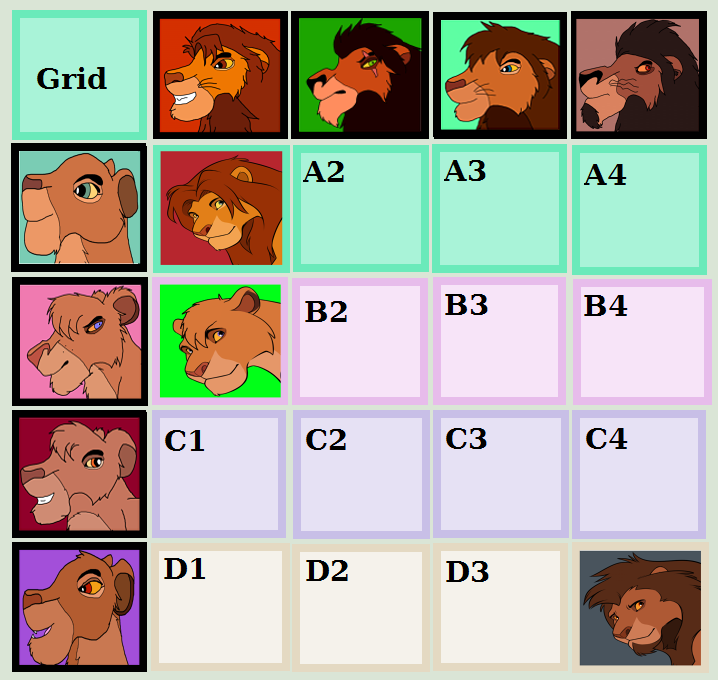 A1 Grid Result by HuyHuy24 on DeviantArt