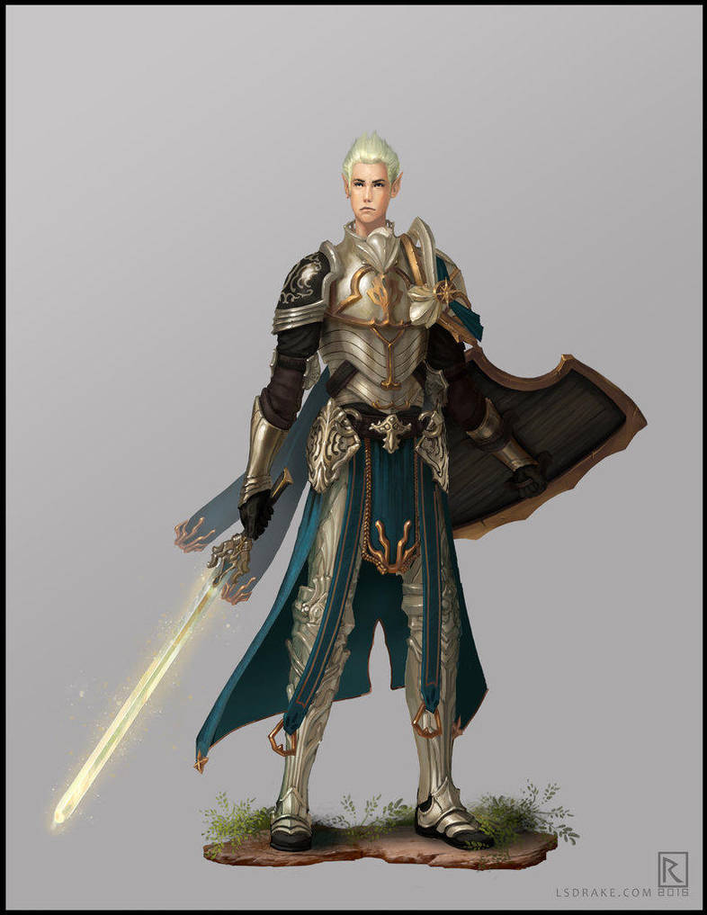 DnD Character Paladin by LSDrake on DeviantArt