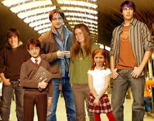 The Potter Family by DefyGravity18