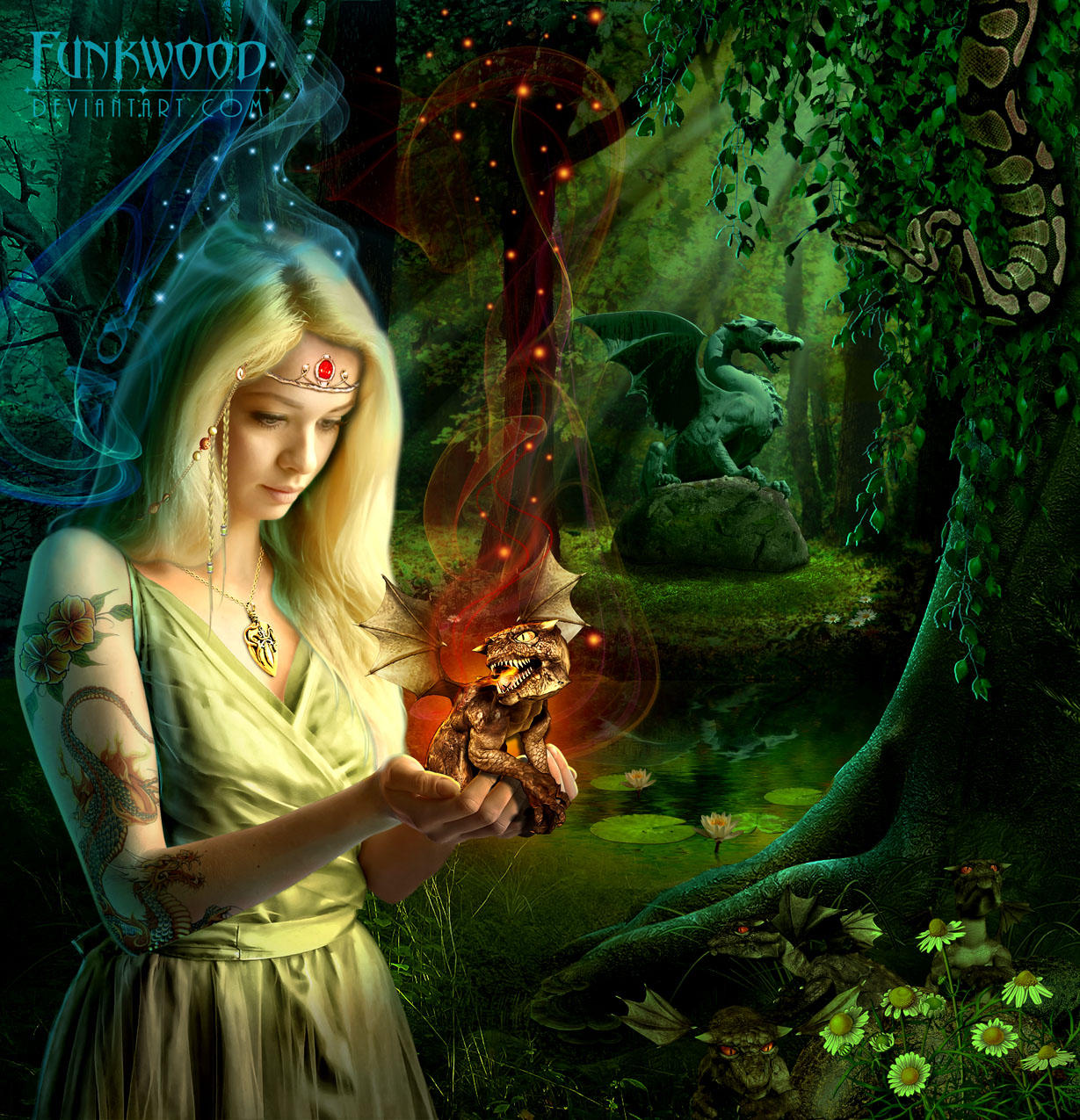 Dragon Lady by funkwood