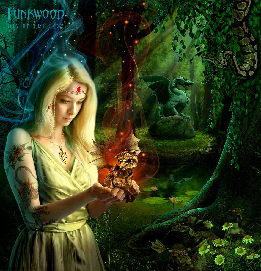 Dragon Lady by funkwood
