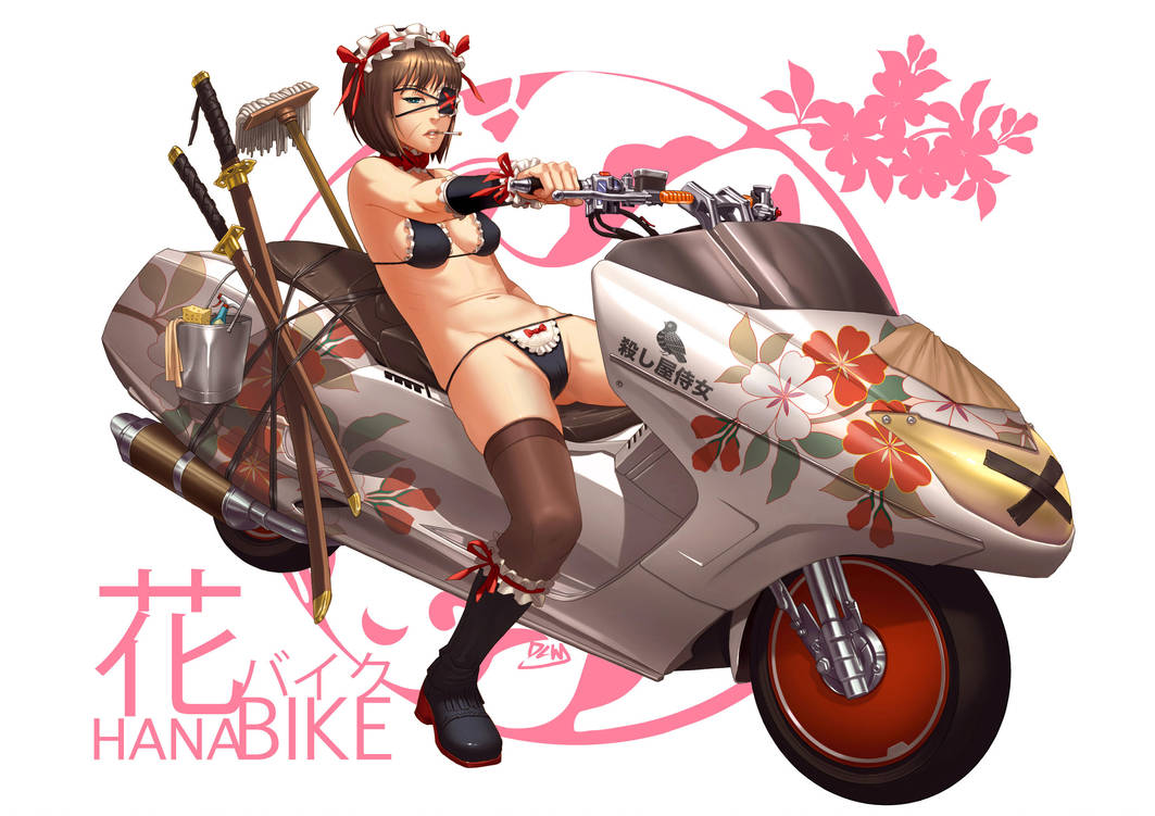 HanabiKE Chamber maid Samurai by dcwj