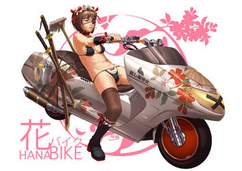 HanabiKE Chamber maid Samurai by dcwj