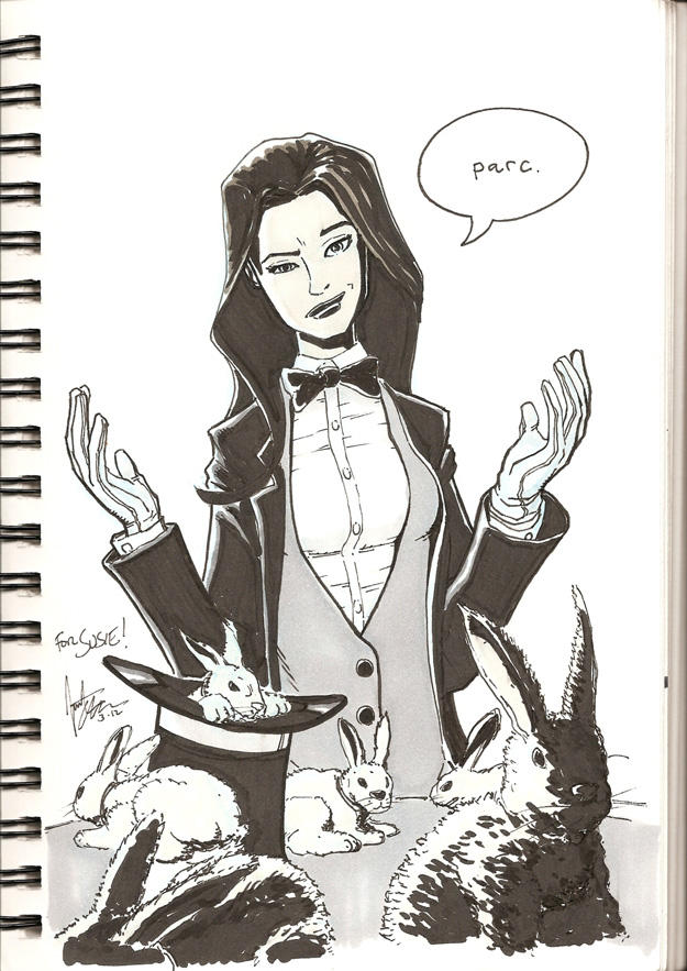 Zatanna got a lotta rabbits! by jtchan