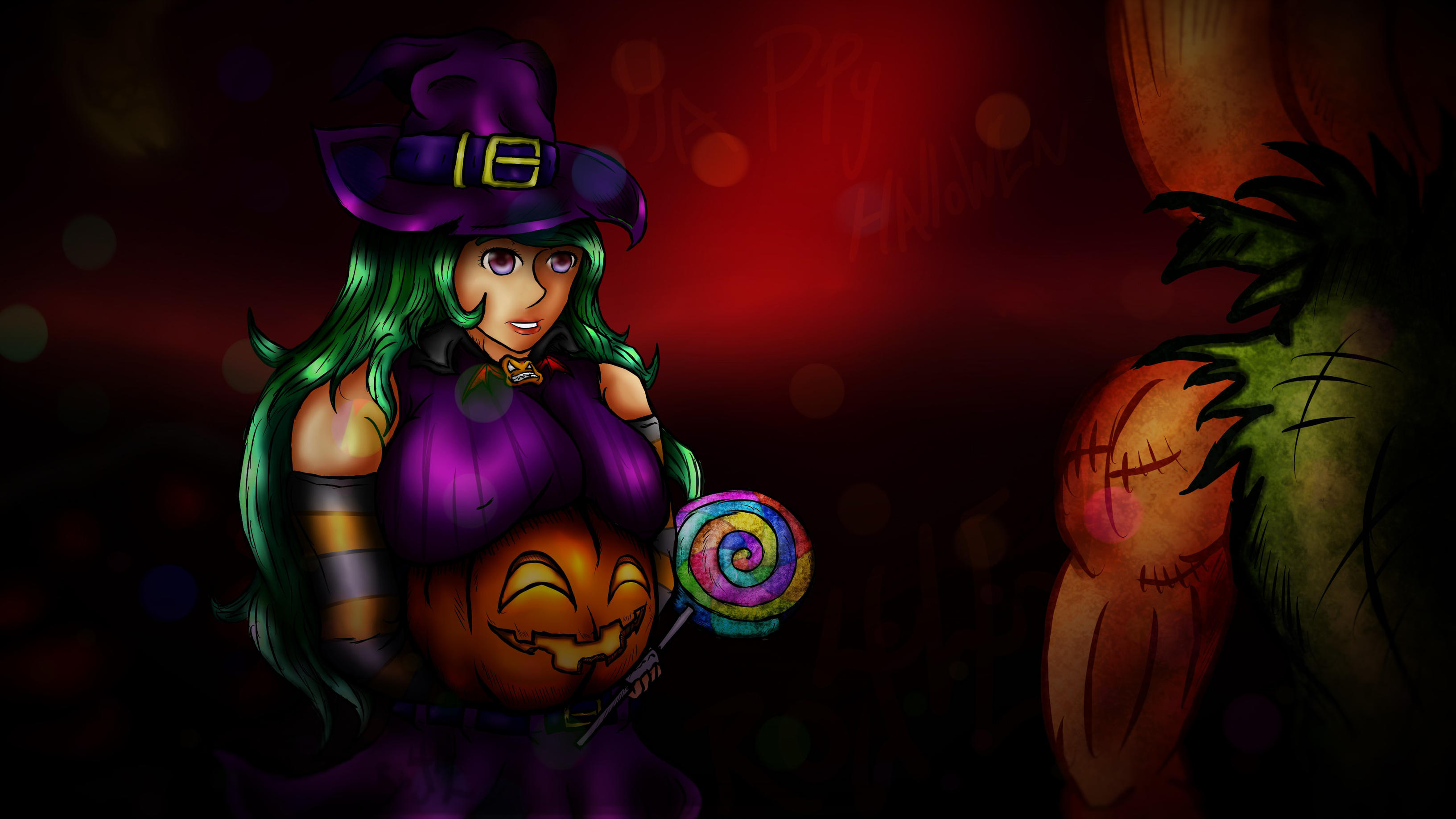 Halloween Witch by Ro4le