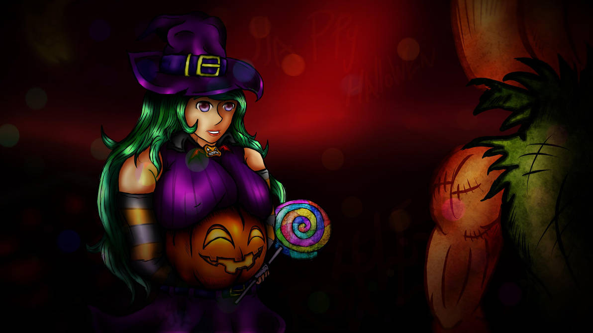 Halloween Witch by Ro4le