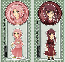 Anime Girls T:C.T. - SET I by Quiss
