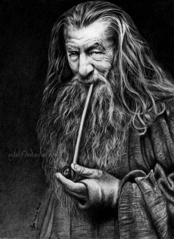 Gandalf, The Grey by Esteljf