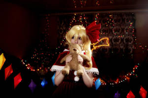 Flandre Scarlet Touhou cosplay Christmas by Tenori-Tiger