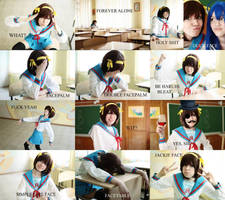 Haruhi emotion by Tenori-Tiger