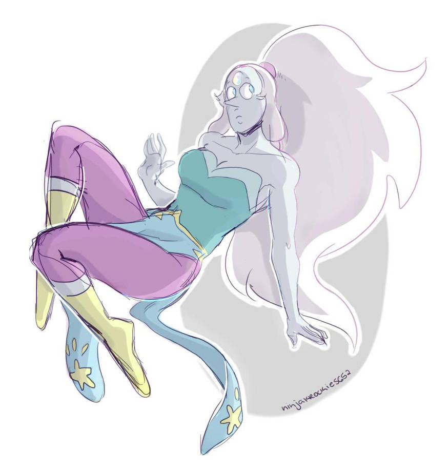 what if opal wasn't a fusion, but a normal gem????