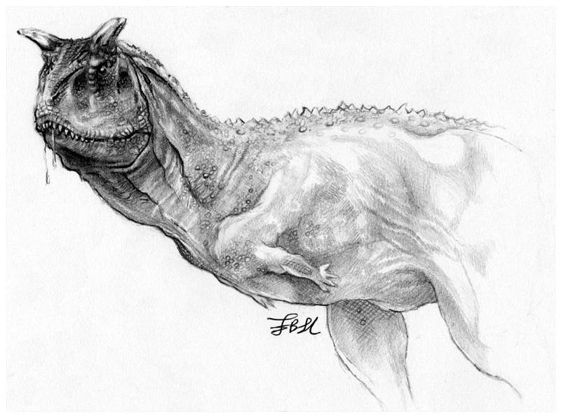 Carnotaurus by FinAngel on DeviantArt