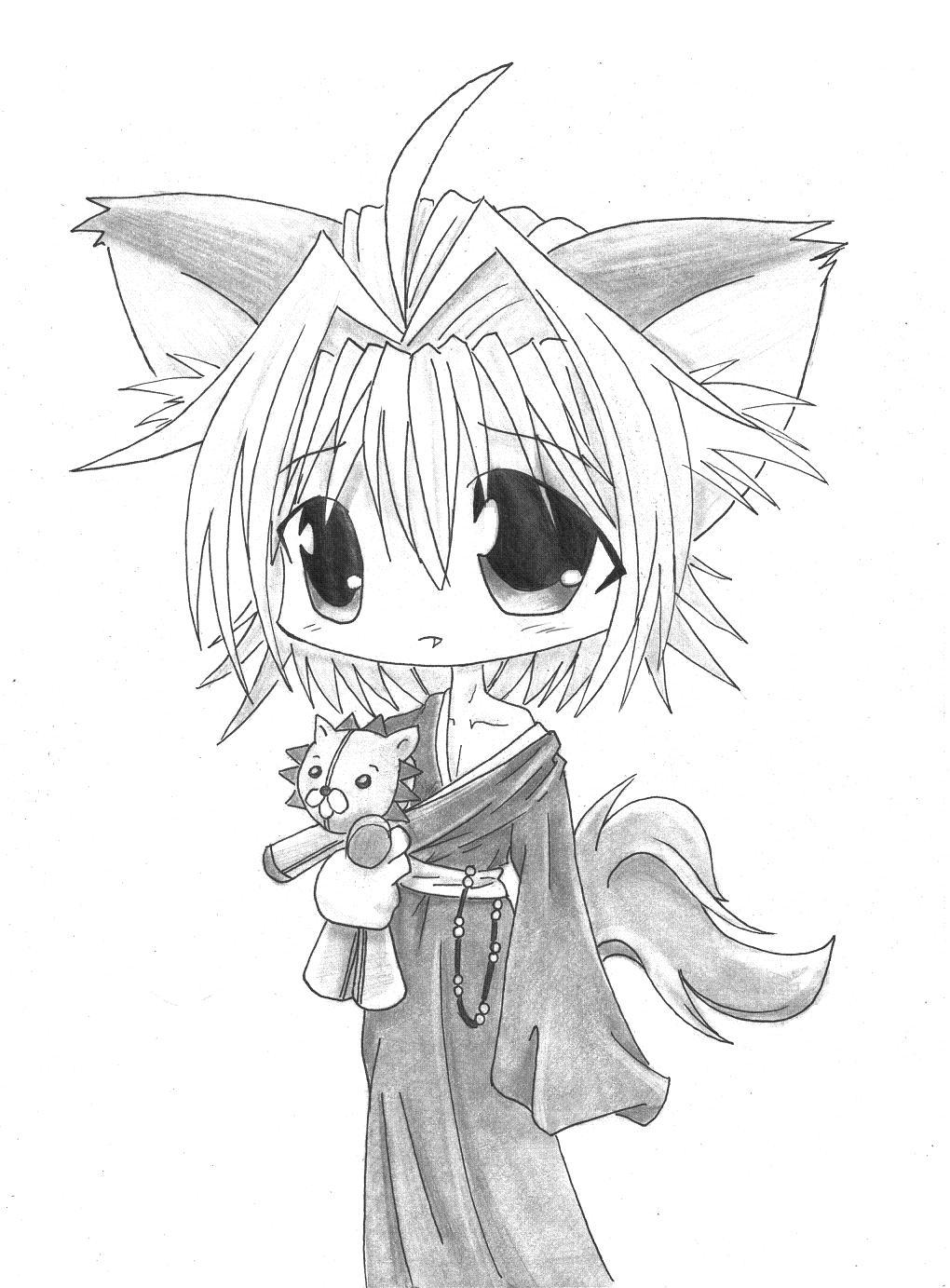 Cutest Chibi Neko Boy by SenseiAlicia on DeviantArt