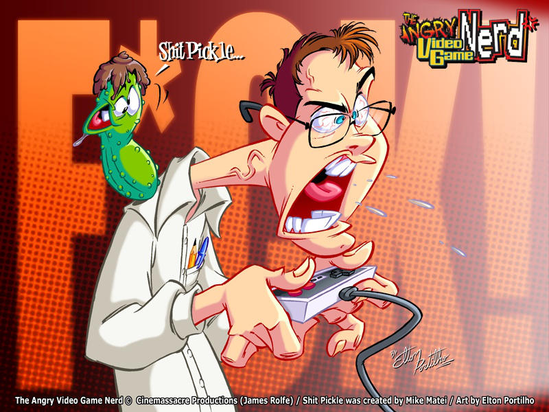 The Angry Video Game Nerd by eltonpot