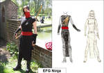 EFG-Ninja Costume by MystiquePoet