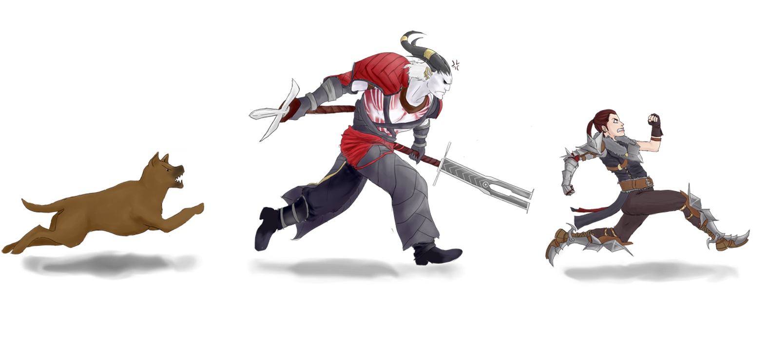 Epic Battle DA2 SPOILZ by RamenWarrior