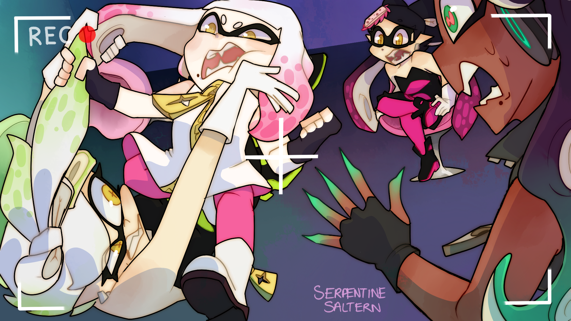 AND WE'RE LIVE! (+SPEEDPAINT) by SerpentineSaltern