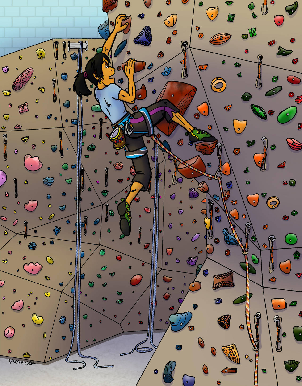 Climbing by byakurai1313