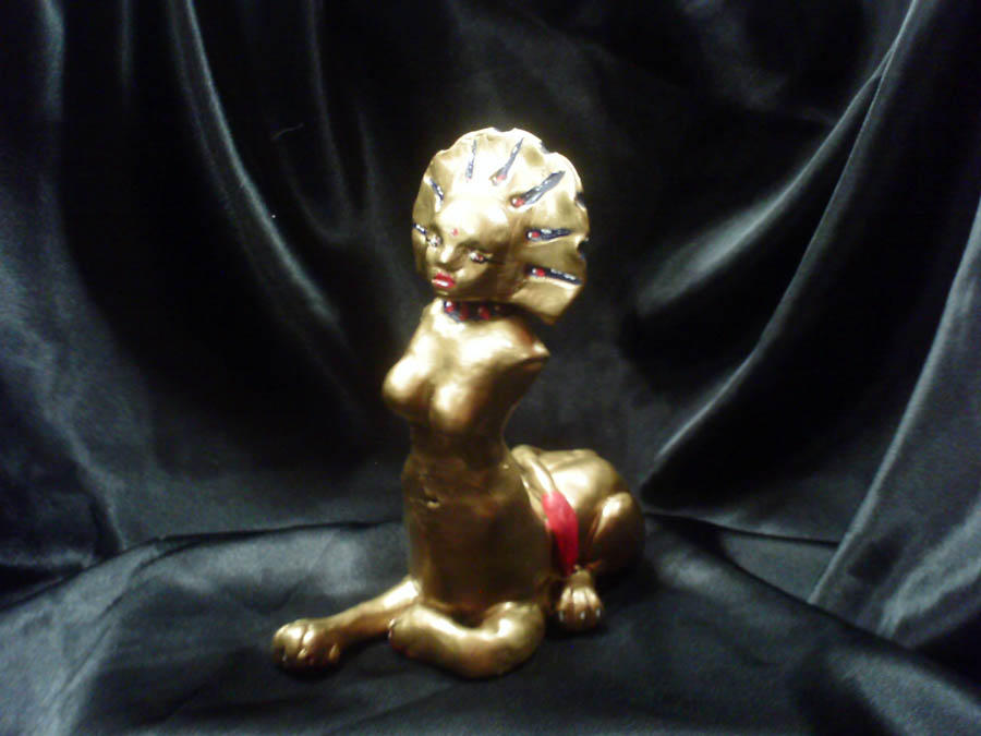 Sphinx Figure by Crystori