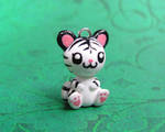 White Tiger Charm by DragonsAndBeasties
