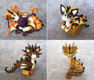 Cat Dragons by DragonsAndBeasties Cat Dragons by DragonsAndBeasties