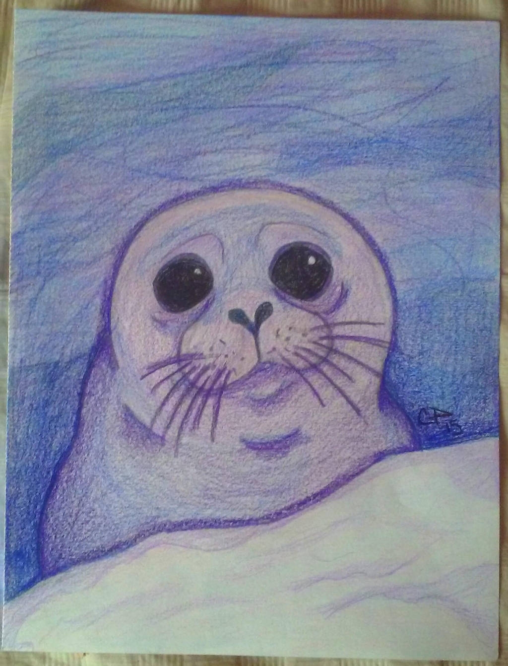 Purple- Day 6 by Nightlovesbirds