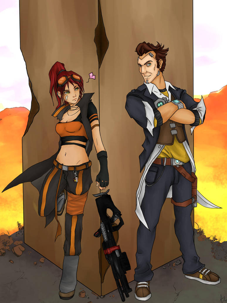 Handsome Jack And Ratchet By Raynetempura On Deviantart