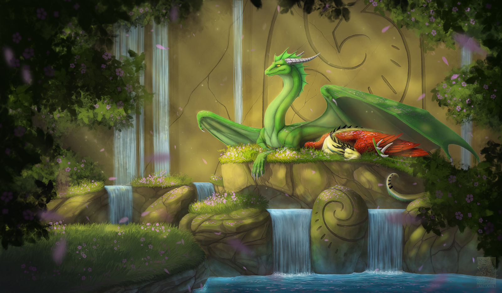 Warm dream. by Keltaan
