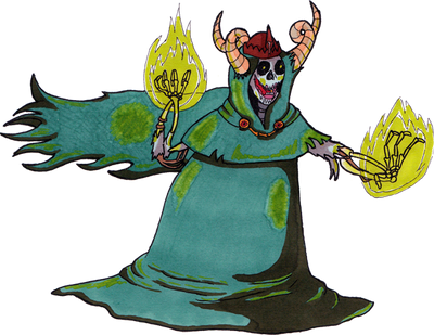 The Lich - Promarkers by Sephtis