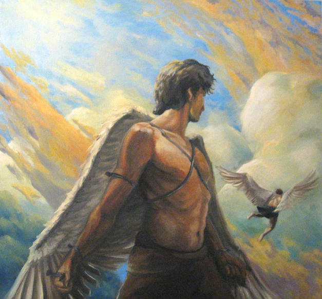 Icarus and Daedylus by TaekwondoNJ