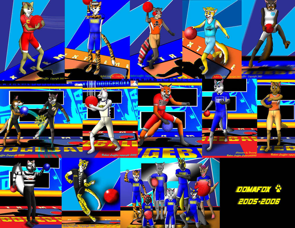 extreme dodgeball anthros by domafox on deviantart extreme dogeball
