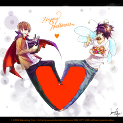 Tricky Treat by yuumei