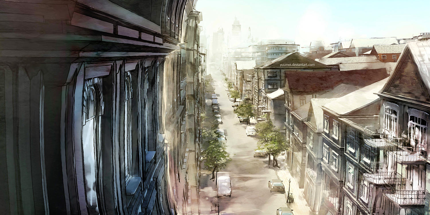 Quiet Afternoon by yuumei