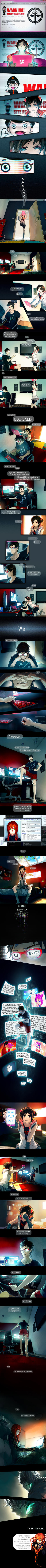 Fisheye Placebo: Ch 0 - Hello World by yuumei
