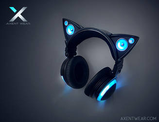 Axent Wear Cat Ear Headphones by yuumei