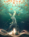 Over and Under by yuumei