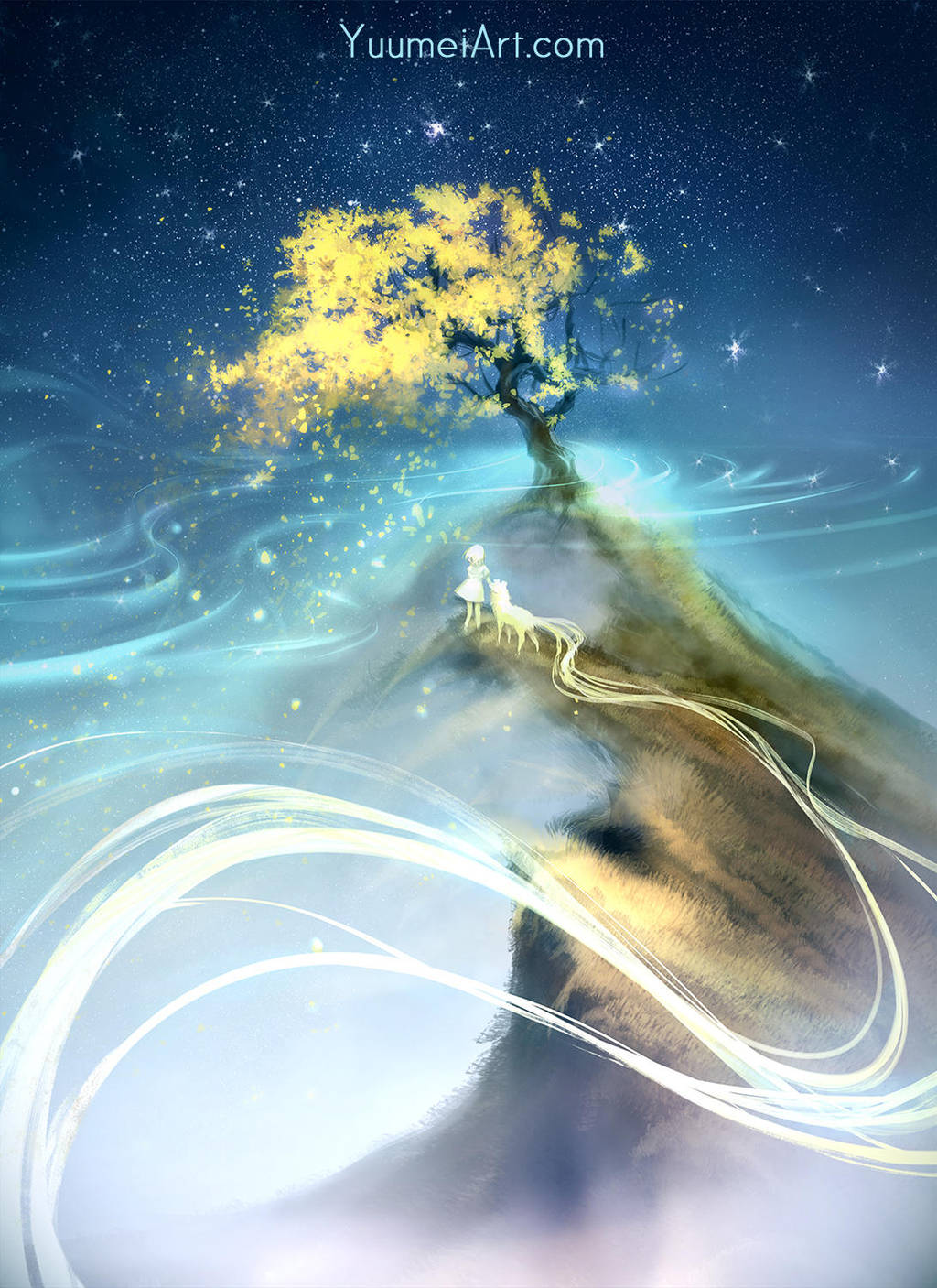Where the Stars Fall by yuumei