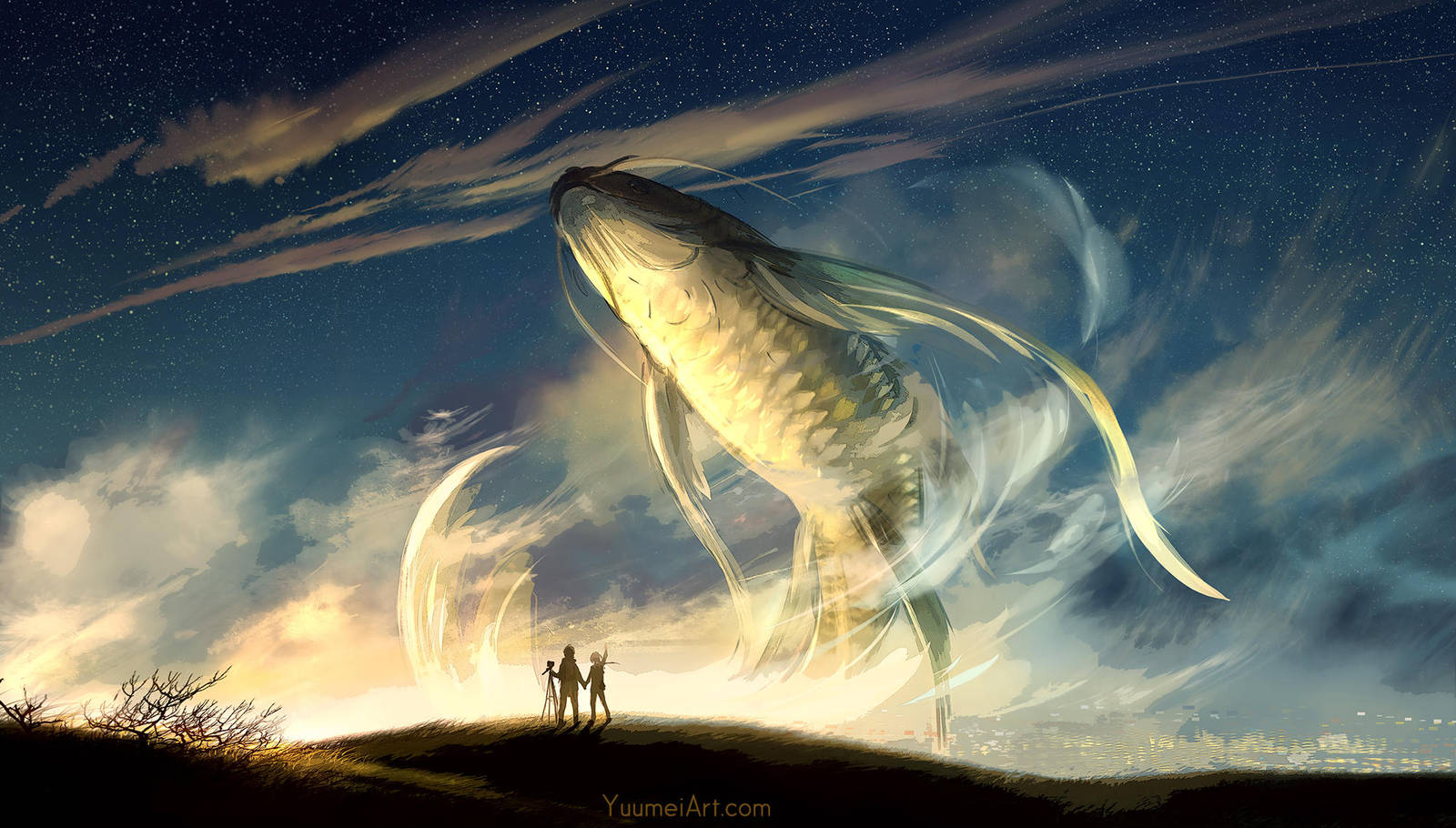 Guardian of the Golden Gates by yuumei