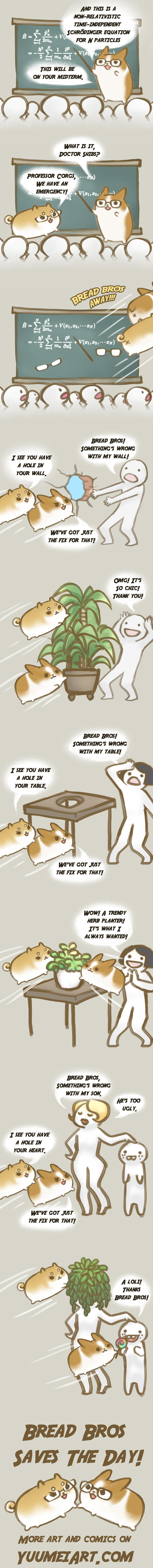 Bread Bros Adventures - Part 1 by yuumei