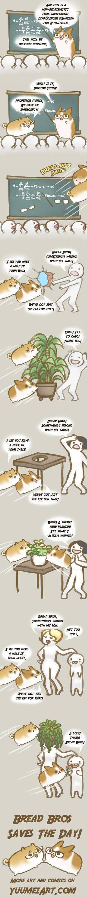 Bread Bros Adventures - Part 1 by yuumei