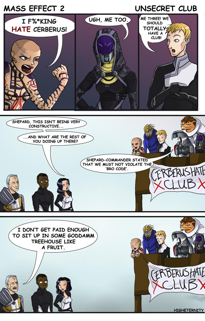 Mass Effect 2: Unsecret Club by higheternity