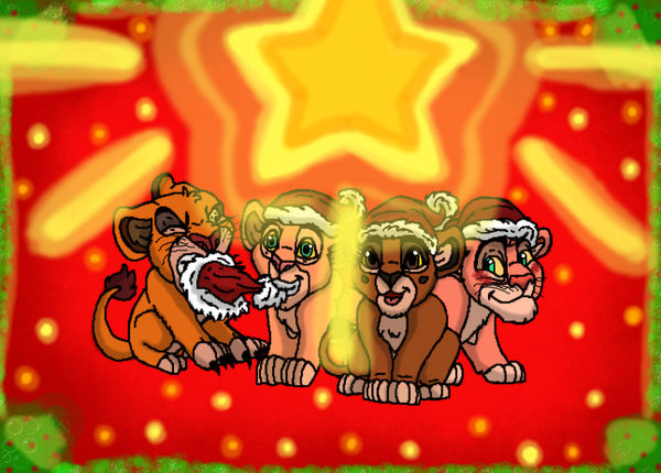 Christmas Special! Gii! Mheetu! Simba! Nala! by GiiRalheonco Christmas Special! Gii! Mheetu! Simba! Nala! by GiiRalheonco