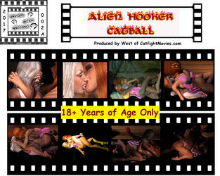 Animated Cyber CatFight Comic Book for Halloween by westcat
