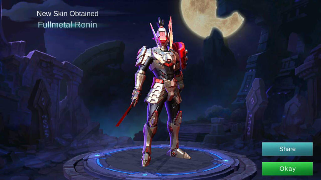 Mobile Legend Saber Skin Fullmetal Ronin Mlbb By Rinoism On Deviantart