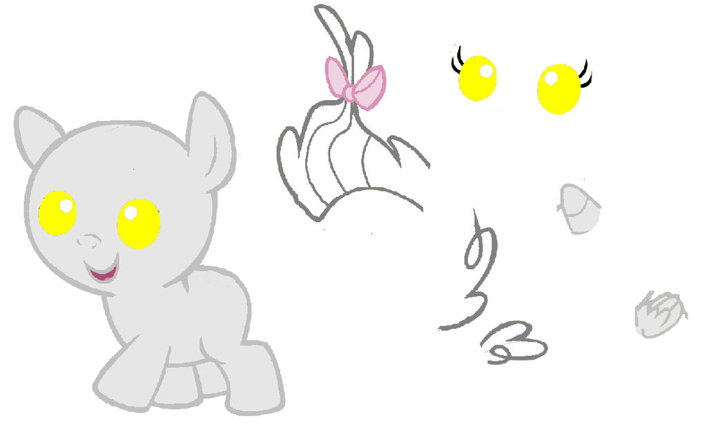 Mlp Baby Pony Base by rainbowartdash on DeviantArt