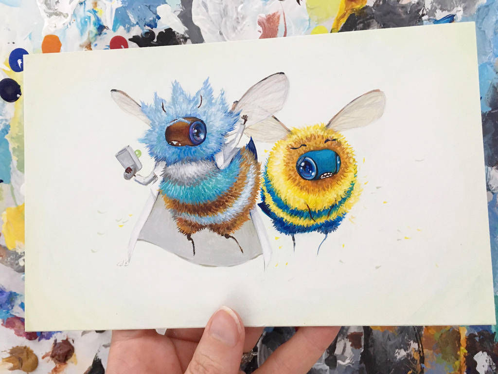 Rick and MortBee by camilladerrico