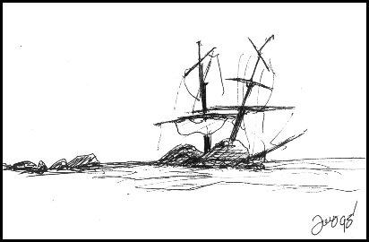 Ship Wreck by Joepegasus